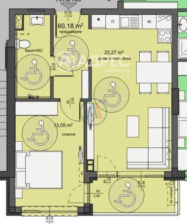 Vânzare - Apartament în Izgrev,  Burgas