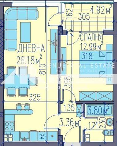 For sale - Apartment in Trakia,  Plovdiv
