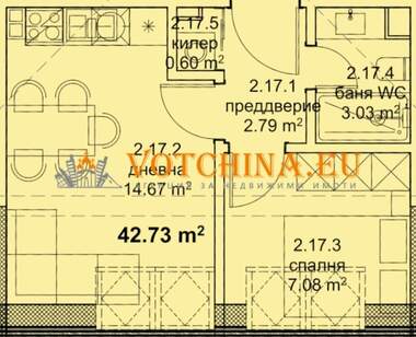 Vânzare - Apartament în Troșevo,  Varna