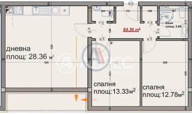 Satış - Apartman olarak Vazrajdane 1,  Varna