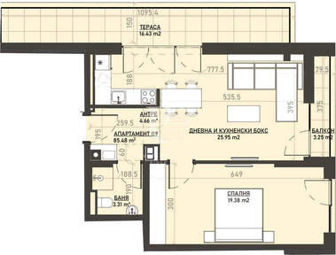 Vânzare - Apartament în Boiana,  Sofia