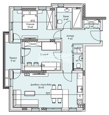 Vânzare - Apartament în Center,  Plovdiv
