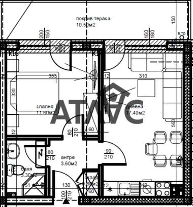 Satış - Apartman olarak Belomorski,  Plovdiv
