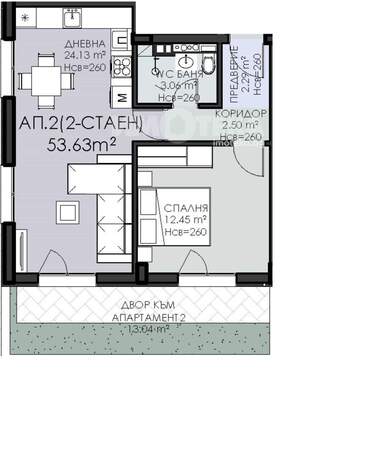 Verkauf - Wohnung in Owtscha Kupel,  Sovia