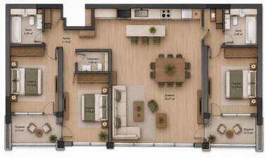 Satış - Apartman olarak Alen mak,  Varna