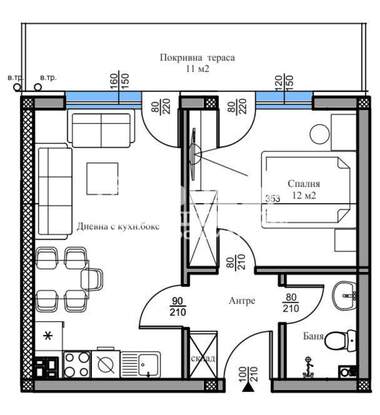 Vânzare - Apartament în Belomorski,  Plovdiv