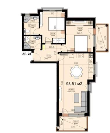 Продажба - Апартамент в Евксиноград,  Варна