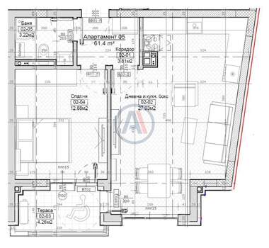 Satış - Apartman olarak Levski,  Sofia