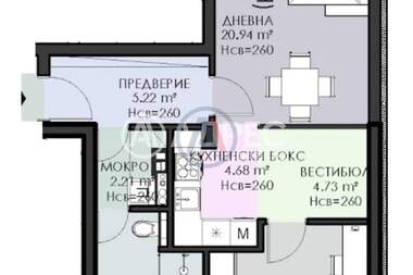 Продажа - Квартира в Овча Купел 1,  София