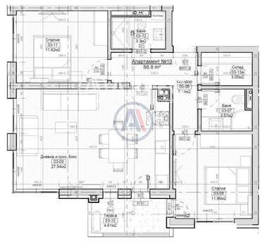 Satış - Apartman olarak Levski,  Sofia