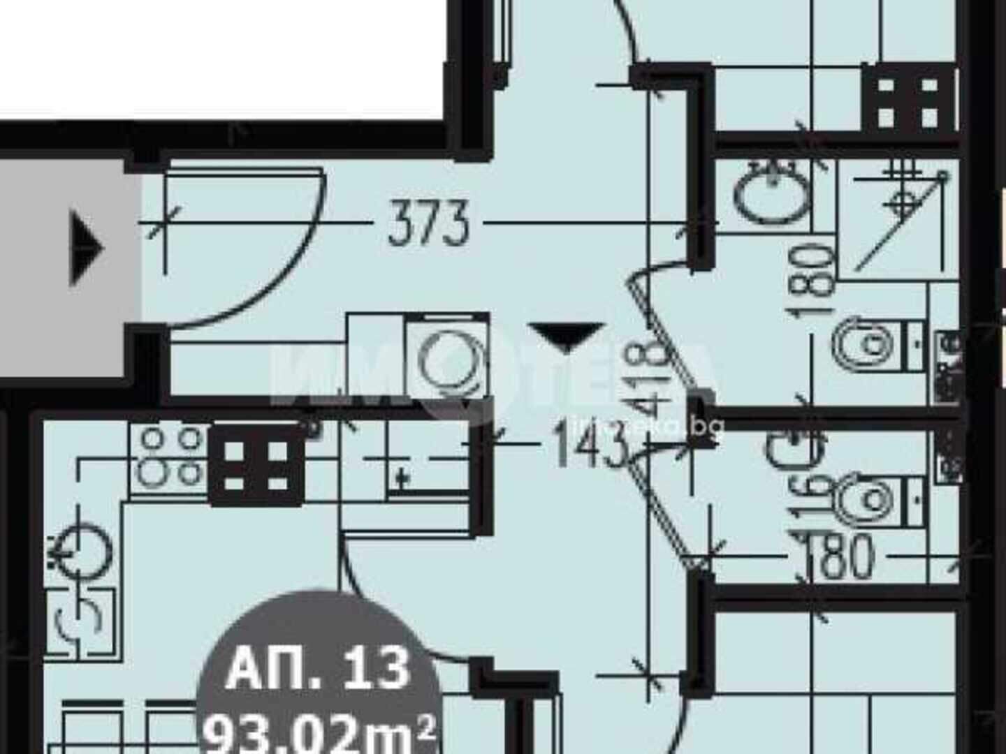 Тристаен Апартамент във Витоша, София – снимка 3