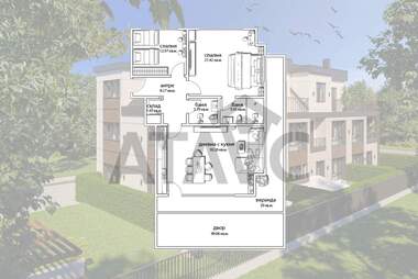 Satış - Apartman olarak Komatevsko şose,  Plovdiv