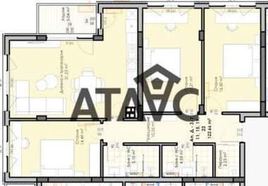 Satış - Apartman olarak Gagarin,  Plovdiv