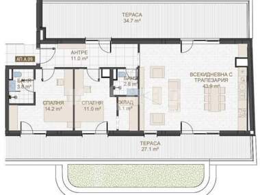 Продажа - Квартира в Център,  Пловдив