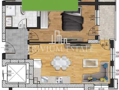 Satış - Apartman olarak Trakia,  Plovdiv