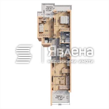 Πώληση - Διαμέρισμα σε Манастирски ливади-Изток,  София