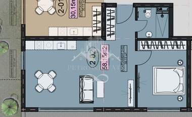 Satış - Apartman olarak Velingrad,  Pazarcik