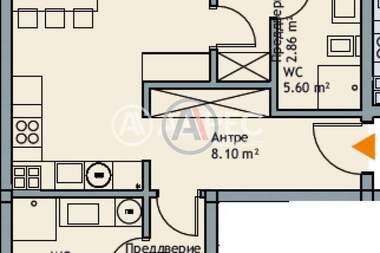 Vânzare - Apartament în k.k. Ceaîka,  Varna