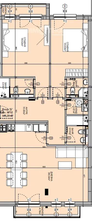 For sale - Apartment in Manastirski livadi-Iztok,  Sofia