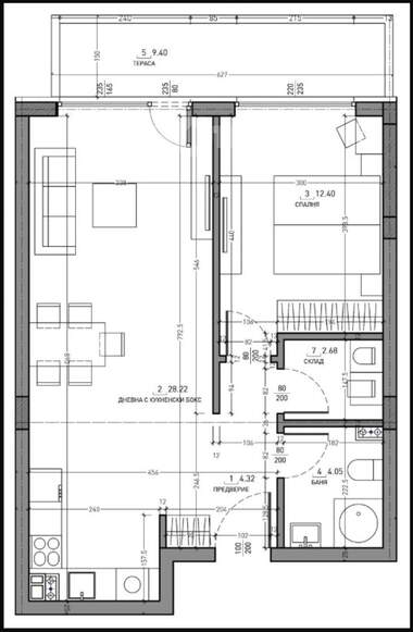 Satış - Apartman olarak Malinova Dolina,  Sofia