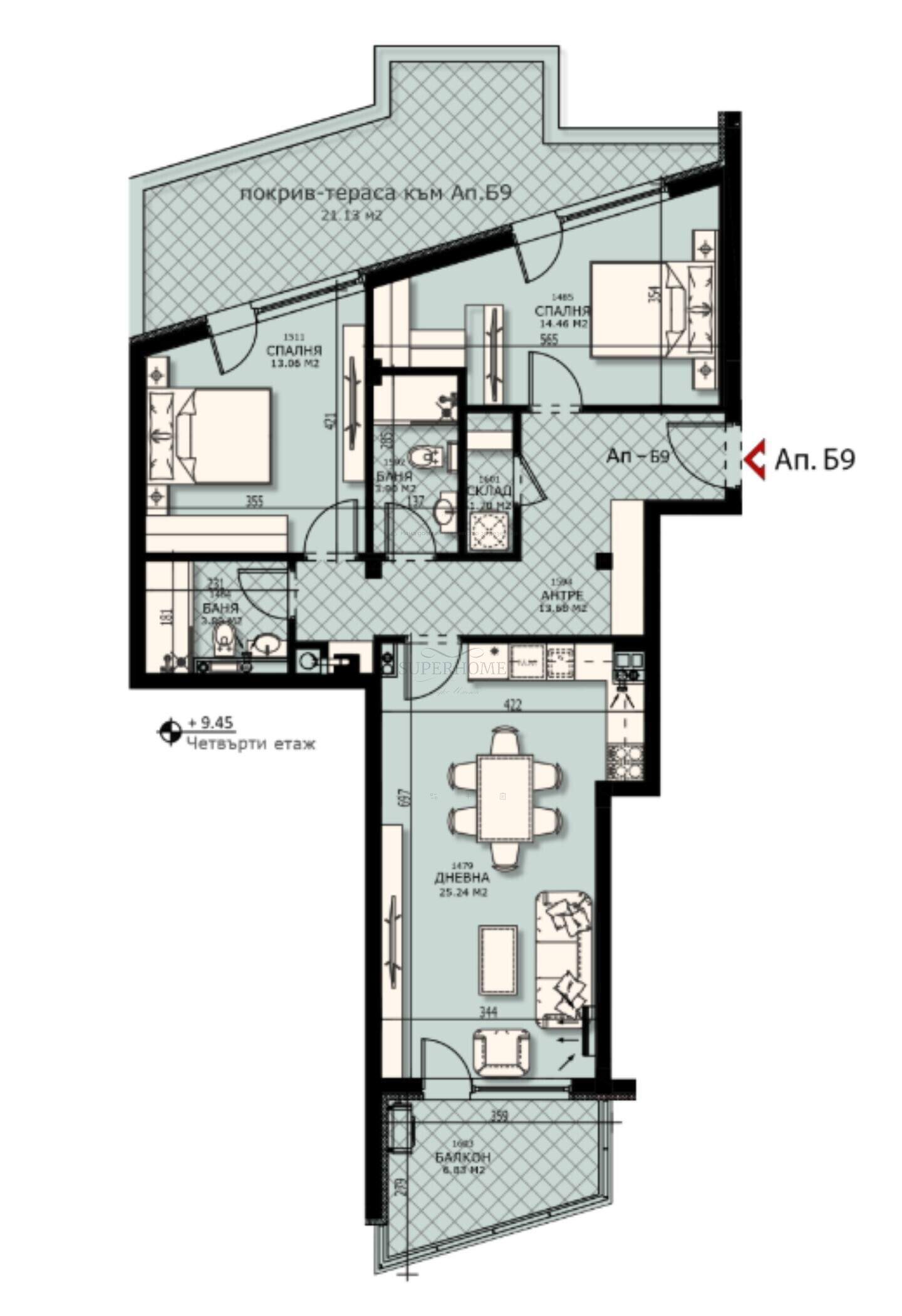 2 bedroom Apartment in Malinova Dolina, Sofia – photo 4