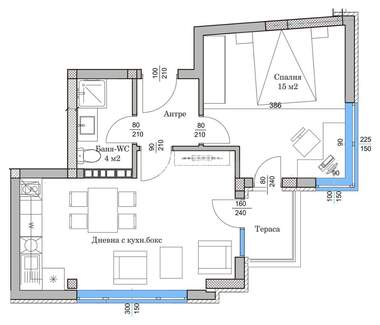 Vânzare - Apartament în Center,  Plovdiv