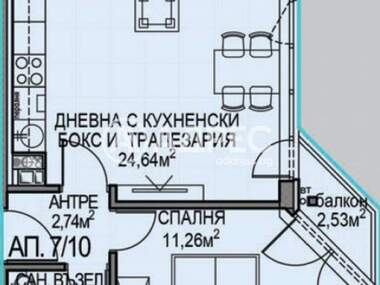 Satış - Apartman olarak Obelia 2,  Sofia