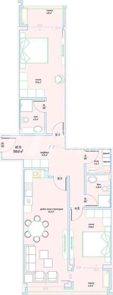 For sale - Apartment in Malinova Dolina,  Sofia
