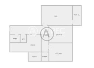 Satış - Apartman olarak Liatno kino Trakia,  Varna