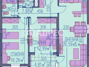 Vânzare - Apartament în Trakia,  Plovdiv