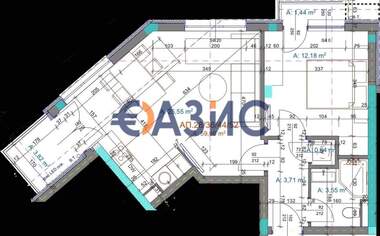 For sale - Apartment in Center,  Burgas