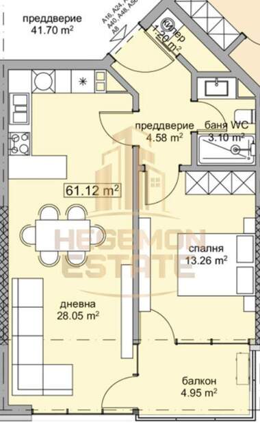 For sale - Apartment in Trakata,  Varna