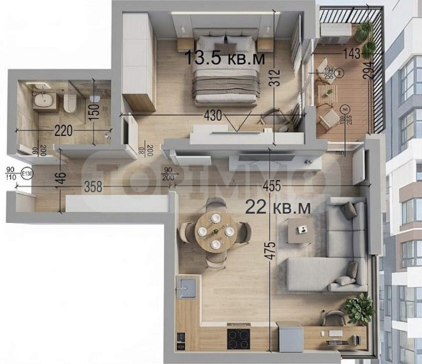 1 bedroom Apartment in Izgrev, Varna – photo 3