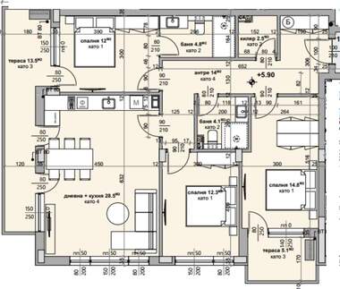 Vânzare - Apartament în Aiazmoto,  Stara Zagora