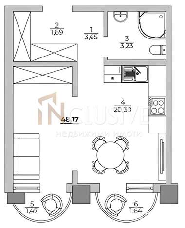 Verkauf - Wohnung in Kabakum,  Warna