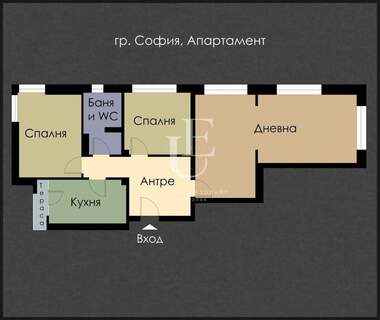 Verkauf - Wohnung in Center,  Sovia