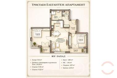Продажба - Апартамент във Владиславово,  Варна