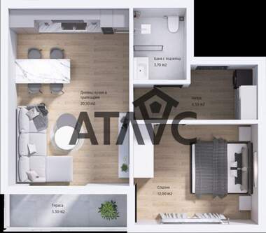 Satış - Apartman olarak Kamenica 2,  Plovdiv