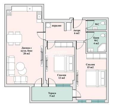 Vânzare - Apartament în Trakia,  Plovdiv