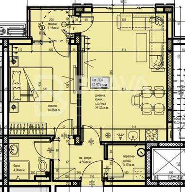 Verkauf - Wohnung in Ostromila,  Plowdiw