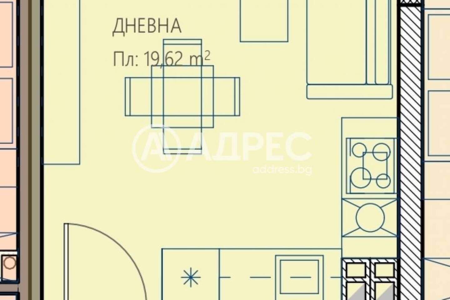 Едностаен Апартамент във Владиславово, Варна – снимка 4