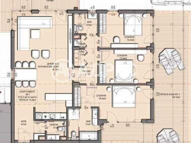 Satış - Apartman olarak Dragalevci,  Sofia