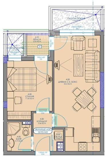 For sale - Apartment in Obelia 2,  Sofia