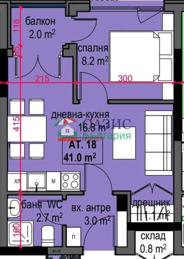 Πώληση - Διαμέρισμα σε Приморско,  Бургас