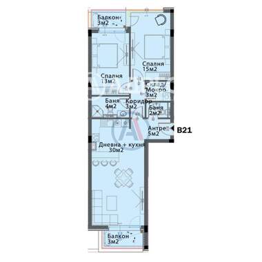 Vânzare - Apartament în SPZ Moderno Predgradie,  Sofia
