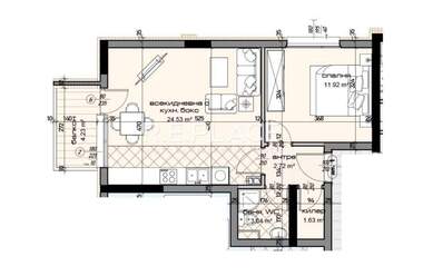 Satış - Apartman olarak Mladost 1,  Varna
