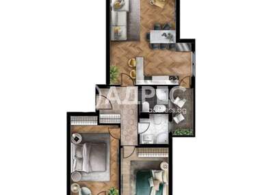 Verkauf - Wohnung in Lülin-5,  Sovia