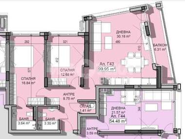 Verkauf - Wohnung in Manastirski liwadi-Iztok,  Sovia