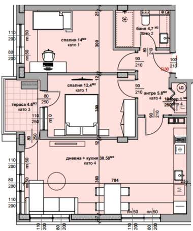 Satış - Apartman olarak Samara-3,  Stara Zagora