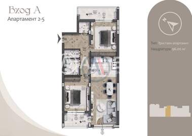 Vânzare - Apartament în Boiana,  Sofia